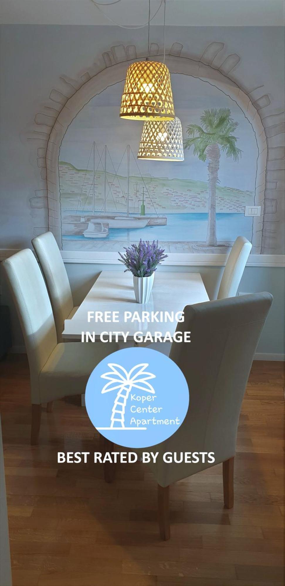 Koper Center Apartment Near-Beach-Free-Garage-Parking Bagian luar foto